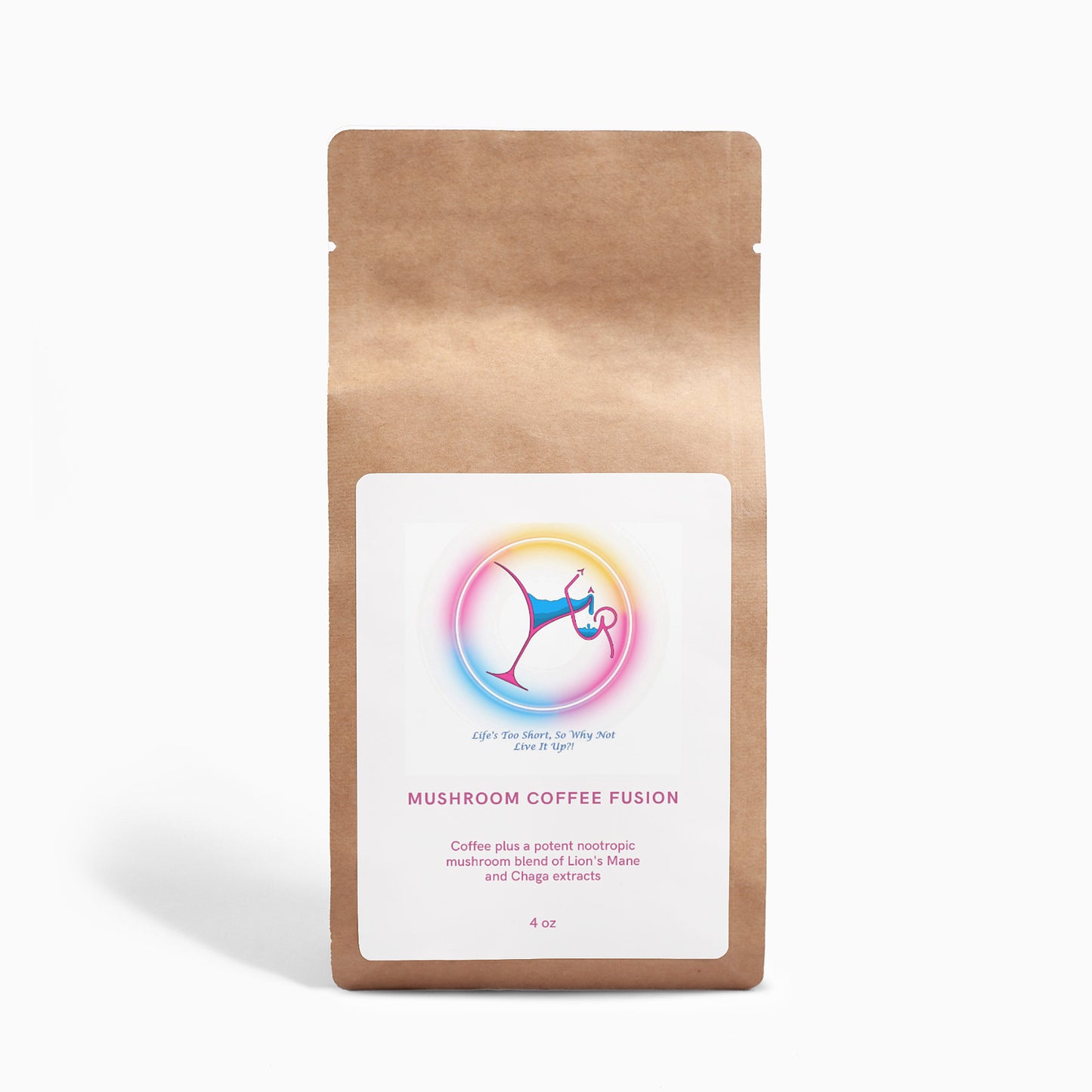 Mushroom Coffee Fusion - Lion’s Mane & Chaga 4oz