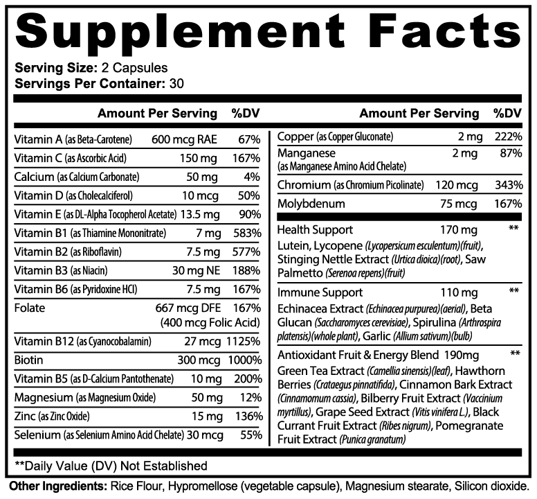 Complete Multivitamin Plus