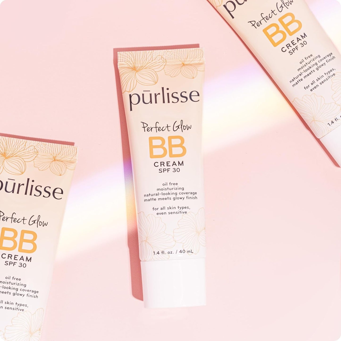 Perfect Glow BB Cream with SPF 30 - Matte Meets Dewy Finish - Enriched with Goji & Hawthorn Berry to Help Improve Skin Texture & Radiance - Fair (1.4 Oz)