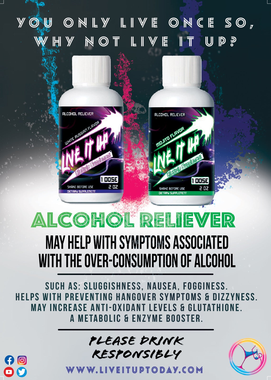 Liv It Up "Alcohol Reliever"